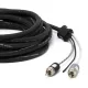 Connection BT2-550.2 2 csatornás RCA kábel 5,5 méter vezérlőszállal, prémium árnyékolással autóhifihez