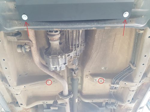 Suzuki Grand Vitara, Grand Vitara XL7, 2005-2019 Differenciálmű védő lemez - SMP00.159