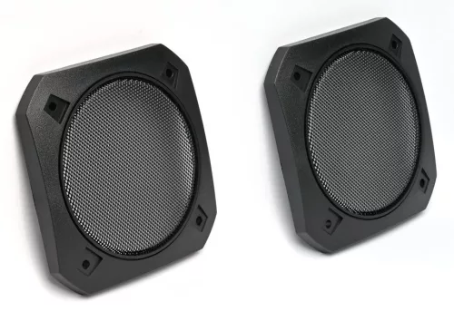 Phonocar 03002 hangszórórács 10 cm-es hangszórókhoz, 115x115 mm, 2 db/csomag, univerzális