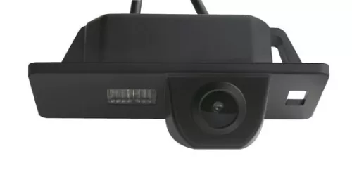 Phonocar VM272 gyári helyre illeszthető tolatókamera LED rendszámtábla világítással Audi és VW autókhoz, 960x576, IP67