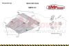 Suzuki SX4 2006 - 2013- Motorvédő lemez - SMP25.161