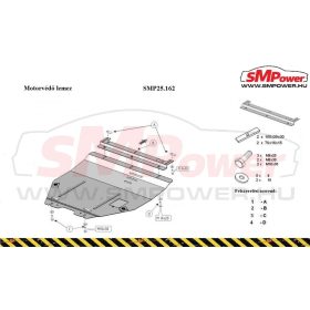 Suzuki Splash, 2009-2016 Motorvédő lemez - SMP25.162