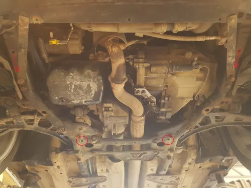 Mini Countryman 2010 - 2016 - Motorvédő lemez - SMP03.501