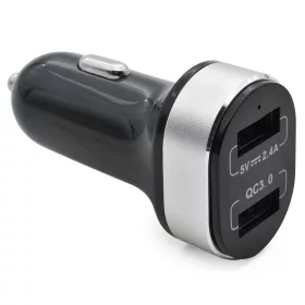   Phonocar 05222 USB autós töltő 2 porttal, QC3.0 gyorstöltéssel, 12/24V kompatibilitás
