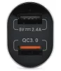 Phonocar 05222 USB autós töltő 2 porttal, QC3.0 gyorstöltéssel, 12/24V kompatibilitás