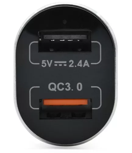 Phonocar 05222 USB autós töltő 2 porttal, QC3.0 gyorstöltéssel, 12/24V kompatibilitás