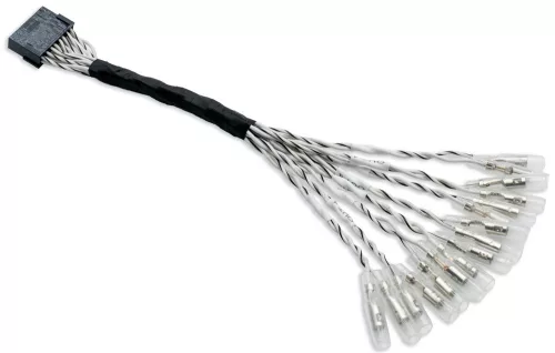 Audison CN MX BYPASS autóhifi bypass adapter, 16-pines Molex csatlakozóval, 20 cm, Plug & Play