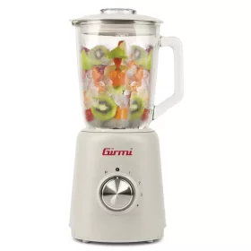   Girmi FR93 turmixgép 1.5 literes üvegkancsóval, 1000W, jégaprító acél pengékkel, 4 sebességfokozat, Incanto sorozat