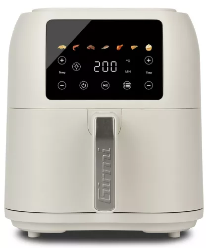 Girmi FG92 forrólevegős sütő 8 literes, digitális kijelzővel, 7 programmal, 1700W, homok-bész színben, Incanto sorozat