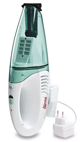 Girmi AP10 hordozható vezeték nélküli porszívó 18 perc üzemidővel, wet & dry technológia, 550 ml kapacitás