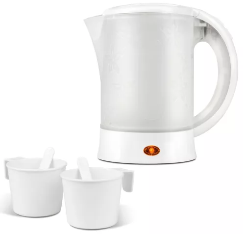 Girmi BL04 utazó vízforraló 600 ml, automatikus kikapcsolás, 2 csészével, Girmi