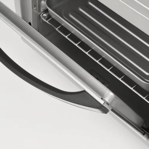 Girmi FE10 Ardente 10 asztali elektromos sütő 10 literes, ezüst, kvarc fűtőszál, 100–230°C, időzítő, dupla üveg
