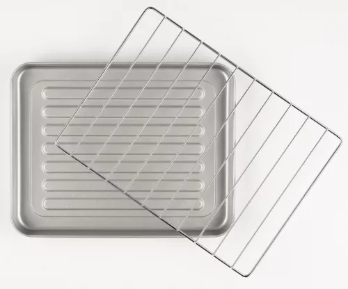 Girmi FE10 Ardente 10 asztali elektromos sütő 10 literes, ezüst, kvarc fűtőszál, 100–230°C, időzítő, dupla üveg