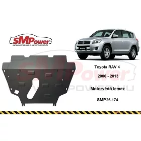 Toyota Rav4 2006- Benzines - Motorvédő lemez - SMP26.174