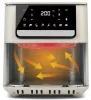 Girmi FG84 Ecofrit Crisp forró levegős sütő 6.5 literes, digitális kijelzővel, 8 programmal, Girmi Incanto sorozat
