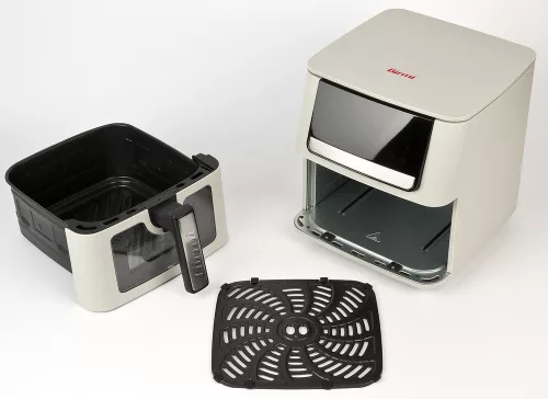 Girmi FG84 Ecofrit Crisp forró levegős sütő 6.5 literes, digitális kijelzővel, 8 programmal, Girmi Incanto sorozat