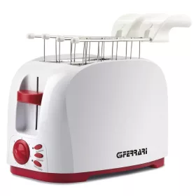   G3 Ferrari G10179 kenyérpirító 800W, 2 db rozsdamentes acél kosárral, 7 pirítási fokozat, morzsatálca