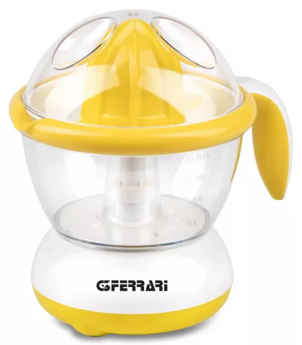G3 Ferrari G20147 citrusfacsaró 25W, 700 ml, kétféle facsarókúp, könnyen tisztítható, asztali használatra