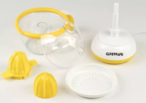 G3 Ferrari G20147 citrusfacsaró 25W, 700 ml, kétféle facsarókúp, könnyen tisztítható, asztali használatra