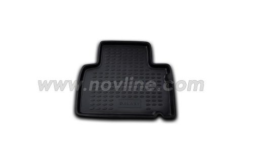 Ford Galaxy 2006-2015 (7 személyes, kerek rögzítési pontok) Novline méretpontos gumiszőnyeg szett