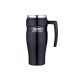 Thermos Style Csöpögésmentes termobögre fogóval - sötétkék - 470ml