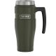 Thermos Style csöpögésmentes termobögre fogóval - keki zöld - 470ml