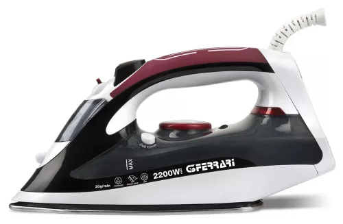 G3 Ferrari G40017 gőzölős vasaló 2200W, 280 ml víztartály, kompakt kialakítás, háztartási használatra