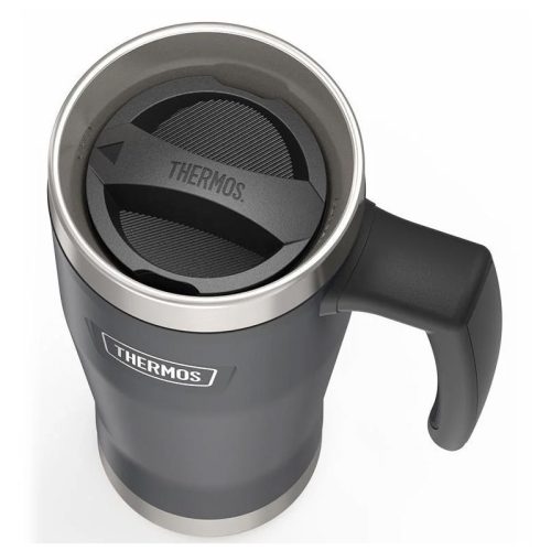 Thermos Icon csöpögésmentes termobögre fogóval - gránit - 470ml