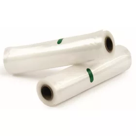   Girmi RVT5222 vákuumfólia tekercs 2 db, 22x500 cm, BPA-mentes, élelmiszerhez, Girmi fóliázó kiegészítő