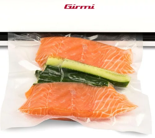 Girmi RVT5222 vákuumfólia tekercs 2 db, 22x500 cm, BPA-mentes, élelmiszerhez, Girmi fóliázó kiegészítő