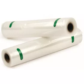   Girmi RVT5228 vákuumfólia tekercs 2 db 28x500 cm BPA-mentes, élelmiszerhez, fóliázó kiegészítő
