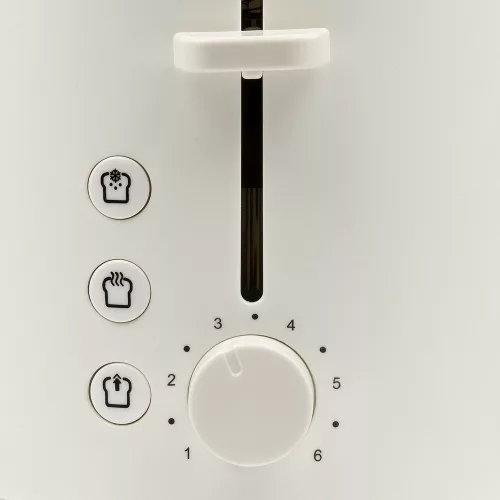 Girmi TP21 kenyérpirító 6 pirítási fokozattal, 3 funkcióval, kivehető morzsatálcával, 2 szeletes kivitel