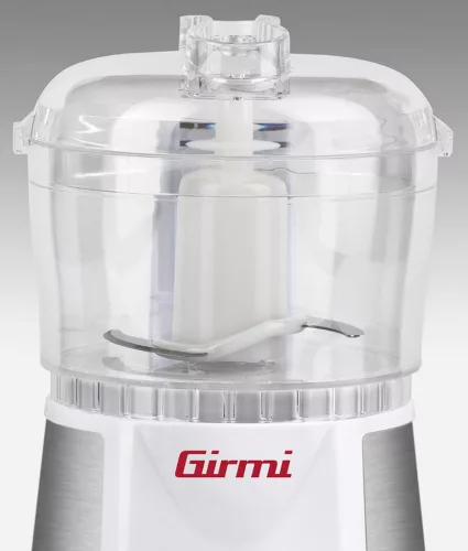Girmi TR05 aprítógép 250W teljesítménnyel, 500 ml tartállyal, rozsdamentes acél késsel, kétsebességes működéssel