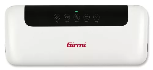 Girmi VT52 vákuumfóliázó gép 700 mBar nyomással, 28.5 cm-es fóliaszélességgel, 5 db tasakkal