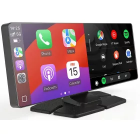   Trevi MDV 1000 autós multimédia monitor vezeték nélküli CarPlay/Android Auto, DVR és tolatókamera támogatással