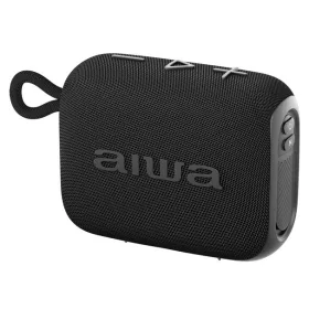   Aiwa BS-210BK Bluetooth hangszóró 6W, TWS, IPX6 vízálló, USB MP3 lejátszás, fekete színben