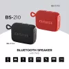 Aiwa BS-210BK Bluetooth hangszóró 6W, TWS, IPX6 vízálló, USB MP3 lejátszás, fekete színben