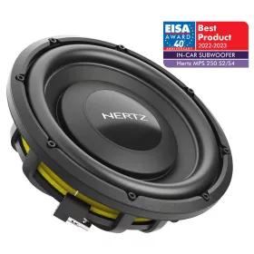   Hertz MPS 250 S2.1 autós mélynyomó 250 mm, 2 Ohm, 1000 W, sekély beépítésű, védőrács