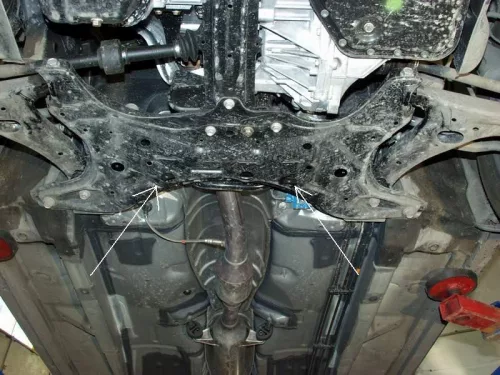 Toyota Corolla Verso, 2002-2008 - Motorvédő lemez - SMP26.168