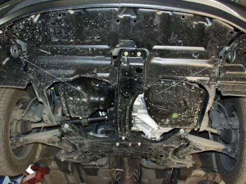 Toyota Corolla Verso, 2002-2008 - Motorvédő lemez - SMP26.168