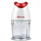 Girmi TR01 fehér-piros aprító 350 W, 500 ml tartály, rozsdamentes acél penge, biztonsági zár