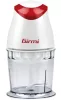 Girmi TR01 fehér-piros aprító 350 W, 500 ml tartály, rozsdamentes acél penge, biztonsági zár