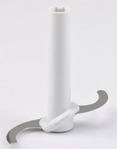 Girmi TR01 fehér-piros aprító 350 W, 500 ml tartály, rozsdamentes acél penge, biztonsági zár