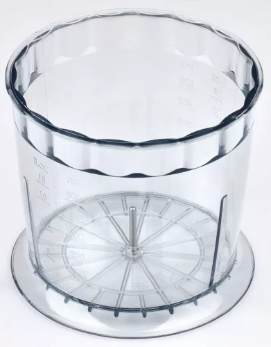 Girmi TR01 fehér-piros aprító 350 W, 500 ml tartály, rozsdamentes acél penge, biztonsági zár