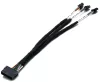 Audison CN MX EXTSR autóhifi adapter kábel Audison SR erősítőhöz, 20 cm, Plug & Play, Molex csatlakozóval