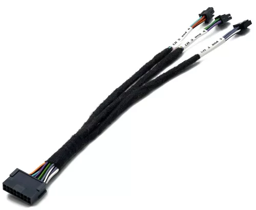 Audison CN MX EXTSR autóhifi adapter kábel Audison SR erősítőhöz, 20 cm, Plug & Play, Molex csatlakozóval