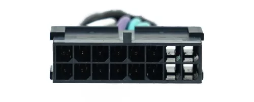 Audison CN MX EXTAF autóhifi adapter kábel Audison Forza 4/2 csatornás erősítőhöz, 20 cm, Plug & Play
