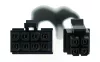 Audison CN MX EXTAF autóhifi adapter kábel Audison Forza 4/2 csatornás erősítőhöz, 20 cm, Plug & Play
