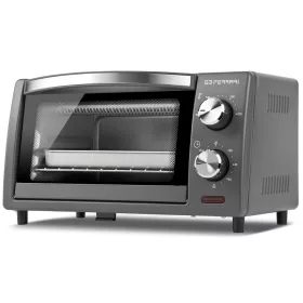   G3 Ferrari G10169 elektromos sütő kompakt kivitelben, 100–230°C, 60 perces időzítő, ezüst szín