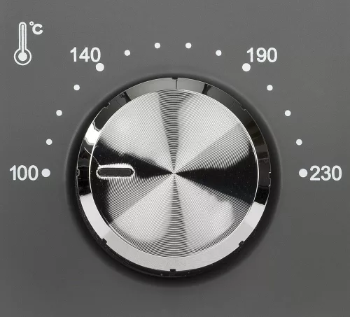 G3 Ferrari G10169 elektromos sütő kompakt kivitelben, 100–230°C, 60 perces időzítő, ezüst szín